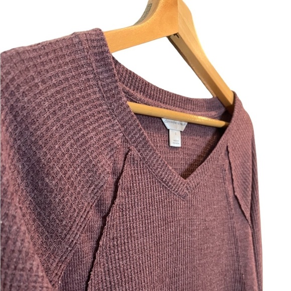 🩷 3/$20 Christopher &  Banks Small long sleeve thermal shirt - Picture 2 of 4